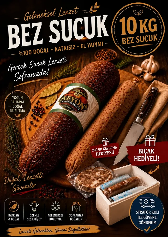 10 Kg Bez Sucuk