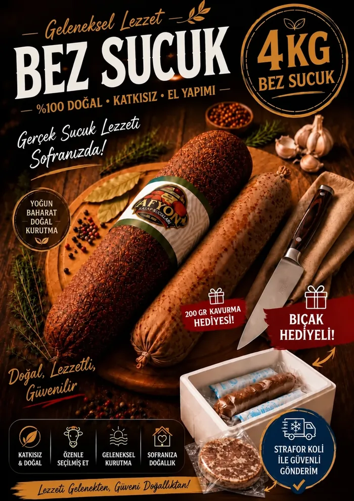 4 Kg Bez Sucuk